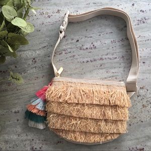 Summery Fanny Pack purse tropical small Fanny-pack